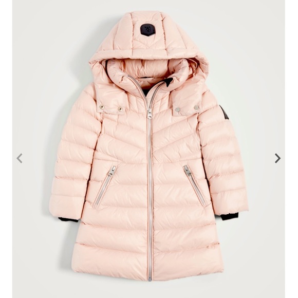 MACKAGE Larena Down Hooded Puffer Coat for Toddlers - Picture 1 of 7